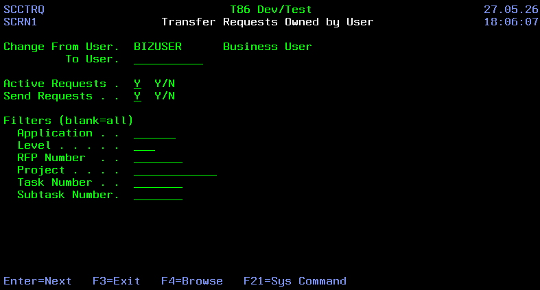 Transfer Requests