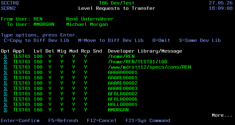 Transfer Requests 2